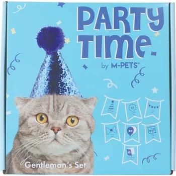 Hračka pro kočku M-Pets Party time Gentleman dekorace pro kocoury