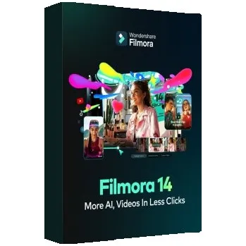 Software Wondershare Filmora Advanced, předplatné na 1 rok (elektronická licence)