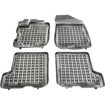 autokoberec Rezaw-Plast, Gumové koberce se zvýšeným okrajem, Dacia Sandero II Stepway, 2019- , verze 4x4, Faceli