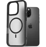 AlzaGuard Matte Case Compatible with Magsafe pro iPhone 16 Pro černý