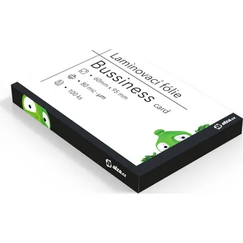 Kancelář Alza 60 x 95 mm (vizitka)/160 lesklé - balení 100 ks