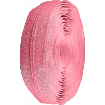 Zip Zip spirálový No 5 metráž pro jezdce typu POL, malé, 137 růžová střední