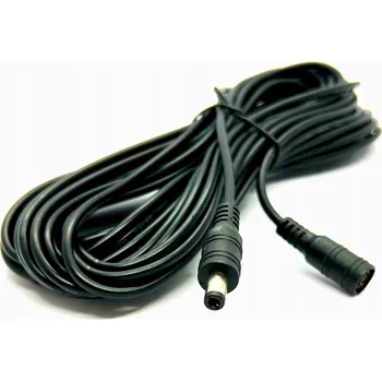 IP kamera Prodlužovací kabel napájení 12V DC 5.5/2.1 mm 3 m pro CCTV kamery