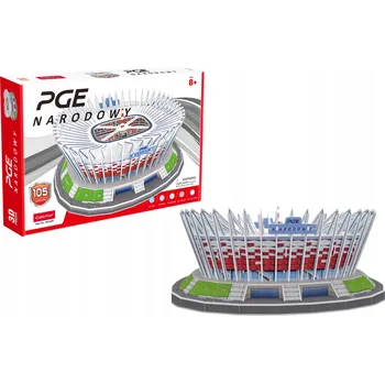 Puzzle 3D Puzzle Cubic Fun PGE Národní stadion 105 dílků.