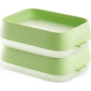 Dóza na potraviny Lékué set ze dvou znovupoužitelných nádob 500/1800 ml