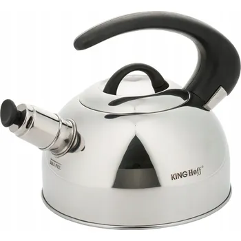 Varná konvice Tradiční ocelová Konvice Kinghoff 1,8 l šedá