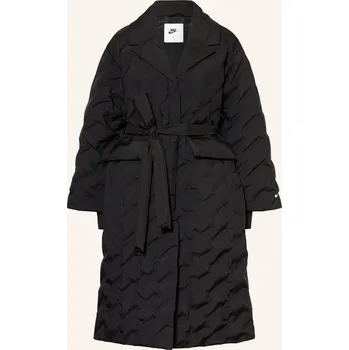 Nike Dámský Oversized Péřový Kabát Sportswear Swoosh, černá, 42