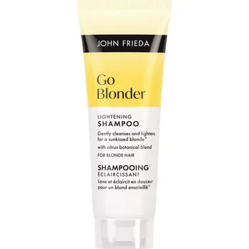 Kosmetika John Frieda Go Blonder Lightening Shampoo zesvětlující šampon pro blond vlasy 75 ml