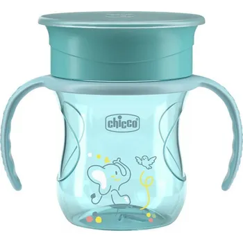 CHICCO Hrneček 360 Perfect X s držadly 200 ml, teal