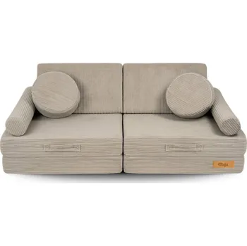 Pohovka Flumi Modulární pěnová pohovka, béžový manšestr