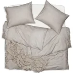 SCANquilt povlečení KLASIK kostička béžová