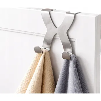 Věšák Háček bez vrtání Fackelmann šedý