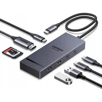 DOKOVACÍ STANICE / HUB UGREEN Revodok Pro USB C 4K 60Hz HDMI 10Gbp 100 W