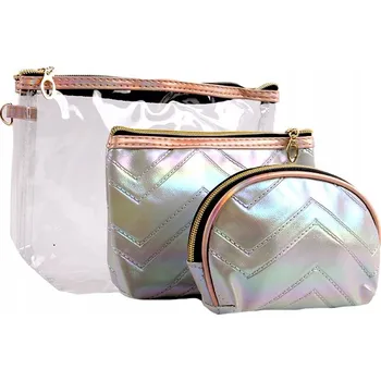 Kosmetická taška Donegal Holografická kosmetická taštička - trojitá