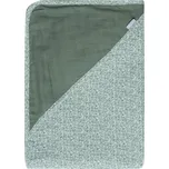 Bébé-jou Mušelínový ručník s kapucí Seep