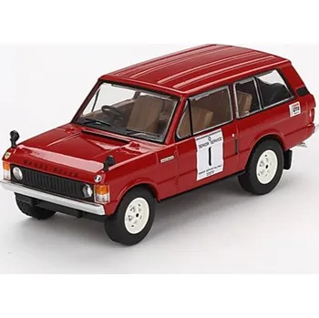 autíčko Range Rover 1971 RHD červený 1:64 - MiniGT Land Rover RHD - kovový model auta