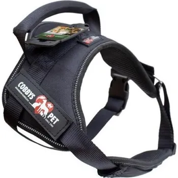 Postroj pro psa COBBYS PET Postroj K9 S 50 - 60 cm, černý