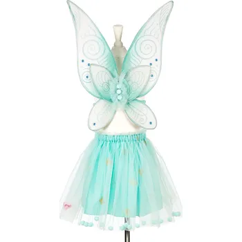 Karnevalový kostým Souza! Nastavitelná sukně a křídla Elfka Angelina 3-5 let