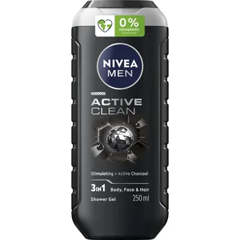 Koupelová kosmetika NIVEA Men Active Clean Shower Gel 250 ml