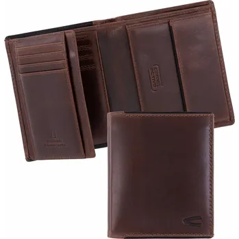 Peněženka Camel active Pánská kožená Cruise na výšku hnědá