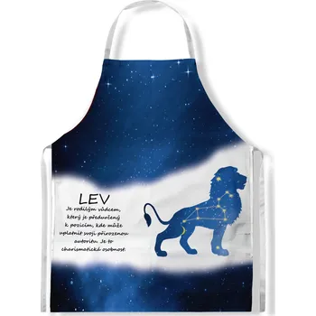 Kuchyňská zástěra Impar Lev (23.7. - 22.8.) - modrá