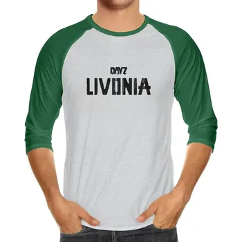 Pánské tričko DayZ Livonia Long Sleeve Green - tričko XXL
