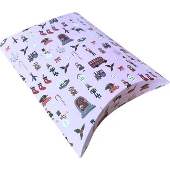 Vánoční dekorace Be Nice EKO Krabička velká Anglická pohádka růžová 3 ks