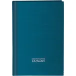 BALOUŠEK TISK Denní záznamy, A4, tyrkys