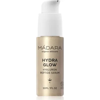 Pleťové sérum MÁDARA Hydra Glow Hyaluron Peptide Serum hyaluronové sérum s peptidy 30 ml