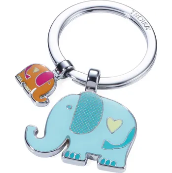 TROIKA Elephants, barevná, 2 přívěsky