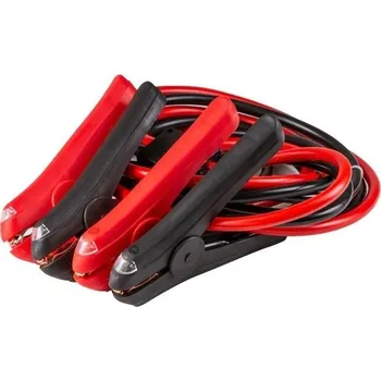 Auto-moto 4CARS Premium Startovací kabel - DIN 72553 izolované kleště, tloušťka 16 mm2, 3 m, 400A, LED světlo