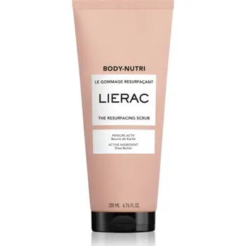 Tělový peeling Lierac Body-Nutri The Resurfacing Scrub tělový peeling s regeneračním účinkem 200 ml