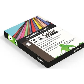 Kancelář Alza Color A4 hnědý