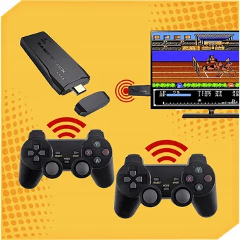 Herní konzole Retro herní konzole HDMI, 2 ovladače, 20000 her