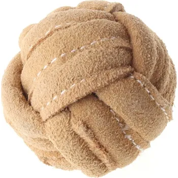 Hračka pro psa animALL Kožený míč L 10 cm