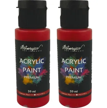 Artmagico Premium 59 ml, Crimson red, balení 2 ks