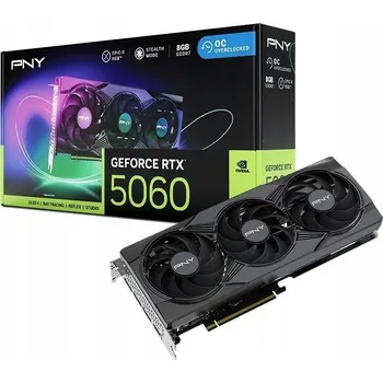 Grafická karta Grafická karta PNY GeForce RTX 5060 OC 8GB RGB VCG50608TFXXPB1-O