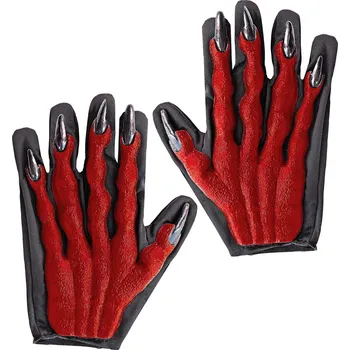 Widmann Rukavice ruce čerta červené