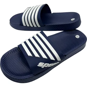 Pánské pantofle Adcz Pánské modré pantofle 12 Barva: Modrá, Velikost: 40