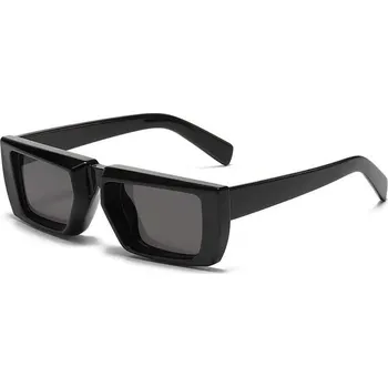 VeyRey Unisex sluneční brýle steampunk, Yiphon, černá uni