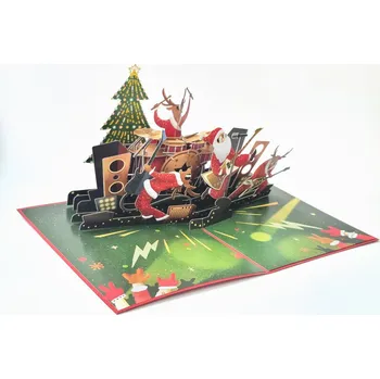 3D přání Rock'n Roll Xmas Kniha