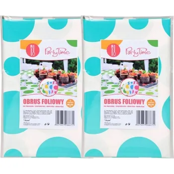 ubrus ARPEX Ubrus foliový puntík 100 × 130 cm, 2 ks, modrý