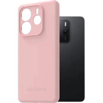 Pouzdro na mobilní telefon AlzaGuard Matte TPU Case pro Xiaomi Redmi Note 14 4G růžový