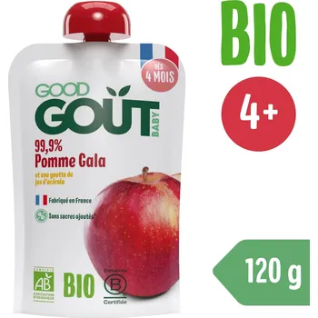 Dětská výživa Good Gout BIO Jablko Gala 120 g