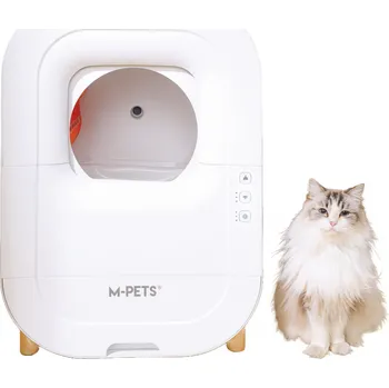 M-Pets SMARTO M600 Wifi Automatická samočistící kočičí toaleta