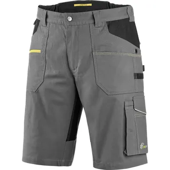 pracovní kraťasy CXS KRAŤASY CXS STRETCH, PÁNSKÉ, tmavě šedo-černé, VEL. 46