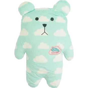 plyšák SCANquilt plyšák FRIEND - CRAFTHOLIC Sloth JR obláčky tyrkysovobílý