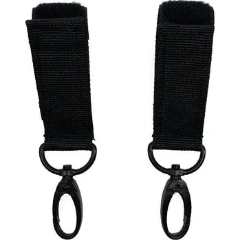Úchyty na tašku ke kočárku Black