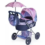 DeCuevas 85076 Skládací kočárek pro panenky se slunečníkem a taškou Magic Bubble 2024 - 60 cm