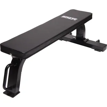 IRONLIFE Flat Bench Heavy Duty Steel Frame Rovná